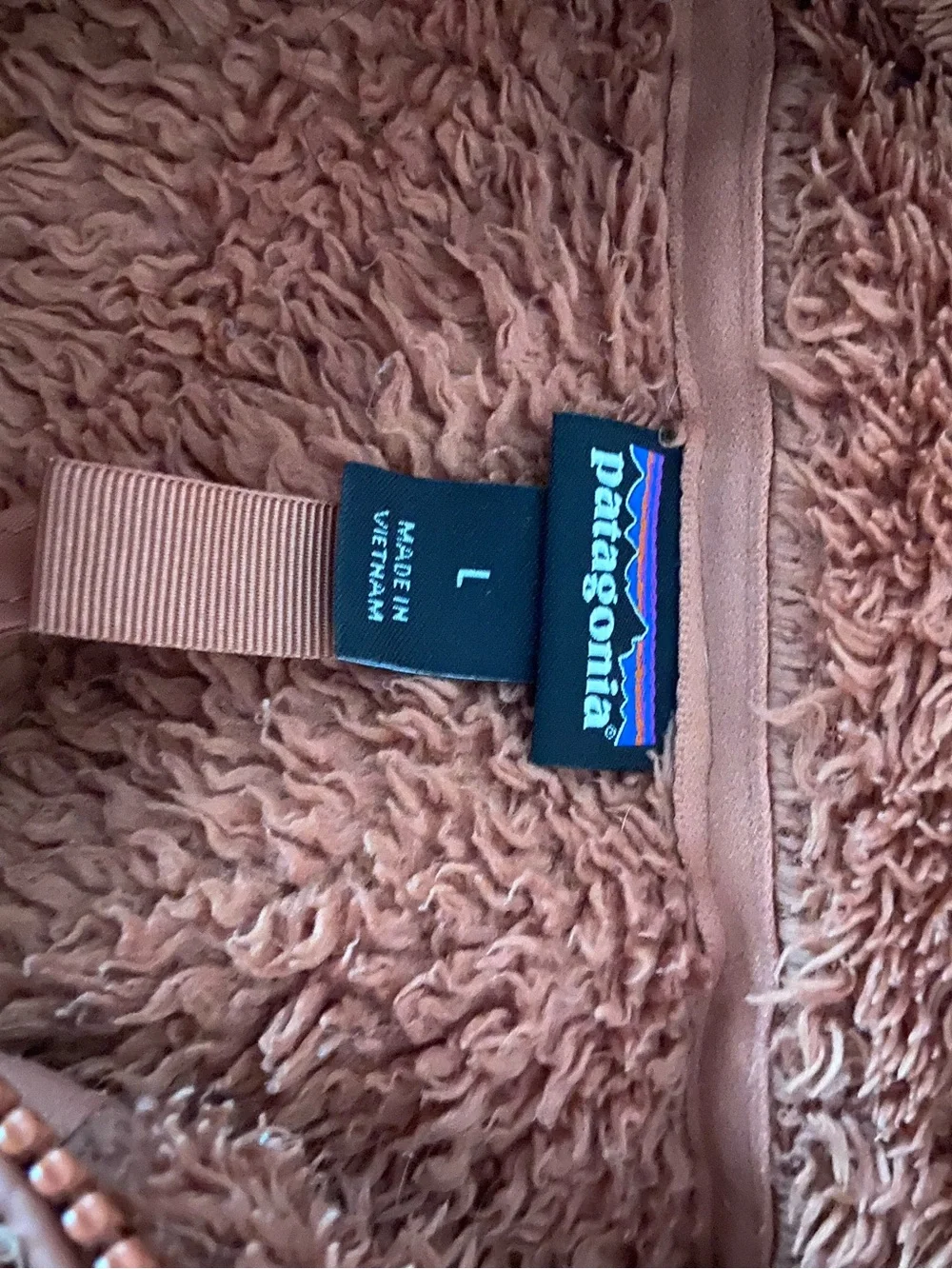 Patagonia Plush Half-Zip Pullover in Rusty Brown